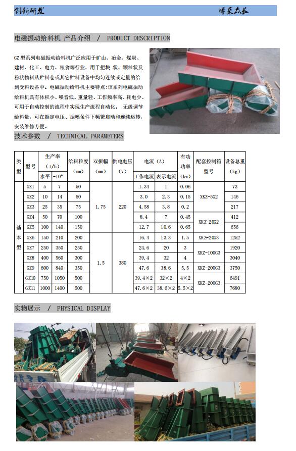 GZ电磁给料机